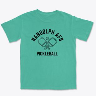 Randolph Afb Texas Pickleball Premium Heavyweight T-shirt