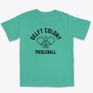 Delft Colony California Pickleball Premium Heavyweight T-shirt