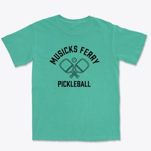 Musicks Ferry Missouri Pickleball Premium Heavyweight T-shirt