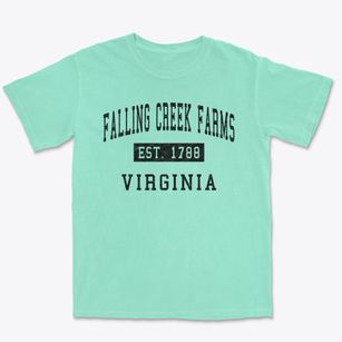 Falling Creek Farms Virginia Classic Established Premium Heavyweight T-shirt