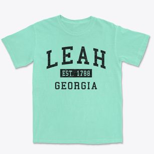 Leah Georgia Classic Established Premium Heavyweight T-shirt