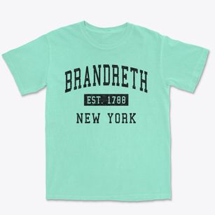 Brandreth New York Classic Established Premium Heavyweight T-shirt