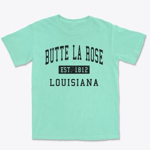 Butte La Rose Louisiana Classic Established Premium Heavyweight T-shirt