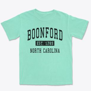 Boonford North Carolina Classic Established Premium Heavyweight T-shirt