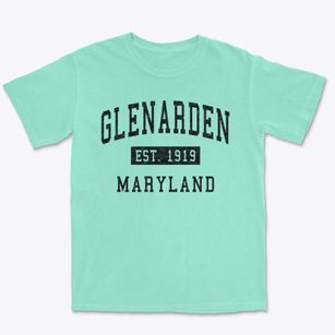 Glenarden Maryland Classic Established Premium Heavyweight T-shirt