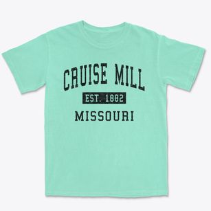 Cruise Mill Missouri Classic Established Premium Heavyweight T-shirt