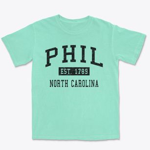 Phil North Carolina Classic Established Premium Heavyweight T-shirt