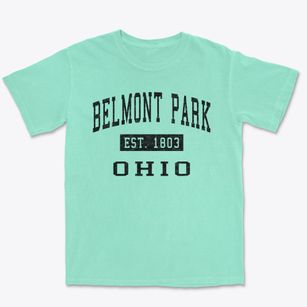 Belmont Park Ohio Classic Established Premium Heavyweight T-shirt
