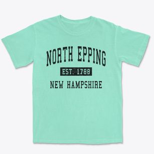 North Epping New Hampshire Classic Established Premium Heavyweight T-shirt