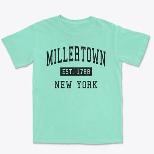 Millertown New York Classic Established Premium Heavyweight T-shirt