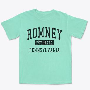Romney Pennsylvania Classic Established Premium Heavyweight T-shirt