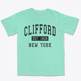 Clifford New York Classic Established Premium Heavyweight T-shirt