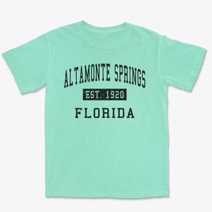 Altamonte Springs Florida Classic Established Premium Heavyweight T-shirt