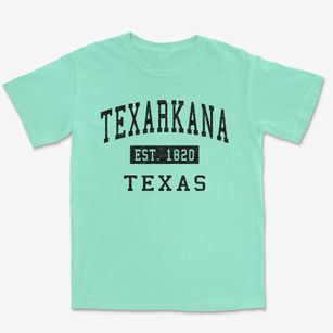 Texarkana Texas Classic Established Premium Heavyweight T-shirt