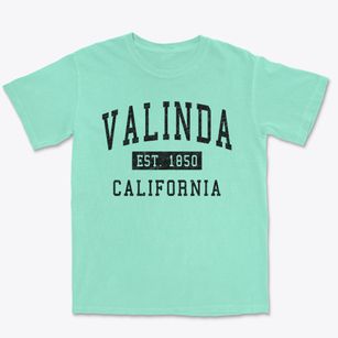 Valinda California Classic Established Premium Heavyweight T-shirt