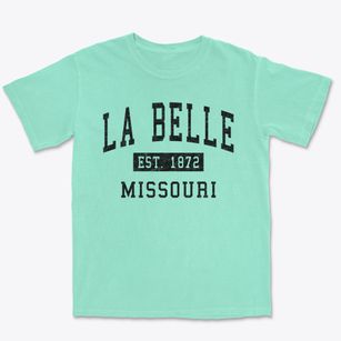 La Belle Missouri Classic Established Premium Heavyweight T-shirt