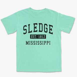 Sledge Mississippi Classic Established Premium Heavyweight T-shirt