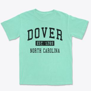 Dover North Carolina Classic Established Premium Heavyweight T-shirt