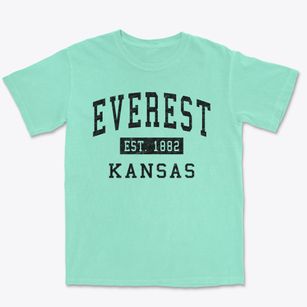 Everest Kansas Classic Established Premium Heavyweight T-shirt