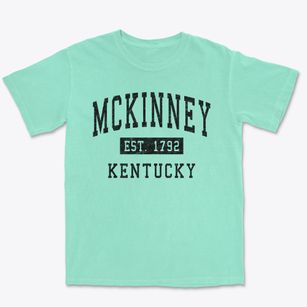 Mckinney Kentucky Classic Established Premium Heavyweight T-shirt