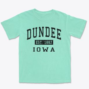 Dundee Iowa Classic Established Premium Heavyweight T-shirt