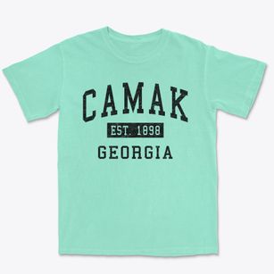 Camak Georgia Classic Established Premium Heavyweight T-shirt