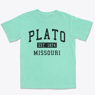 Plato Missouri Classic Established Premium Heavyweight T-shirt