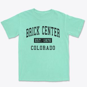 Brick Center Colorado Classic Established Premium Heavyweight T-shirt