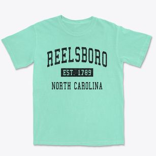 Reelsboro North Carolina Classic Established Premium Heavyweight T-shirt
