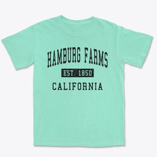 Hamburg Farms California Classic Established Premium Heavyweight T-shirt