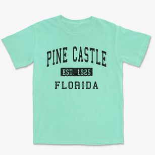 Pine Castle Florida Classic Established Premium Heavyweight T-shirt