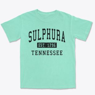 Sulphura Tennessee Classic Established Premium Heavyweight T-shirt