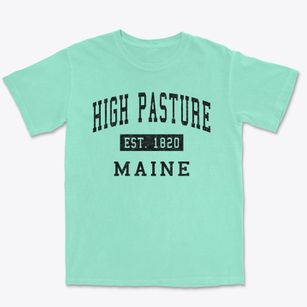 High Pasture Maine Classic Established Premium Heavyweight T-shirt