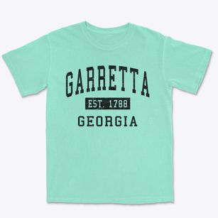 Garretta Georgia Classic Established Premium Heavyweight T-shirt
