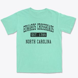 Edwards Crossroads North Carolina Classic Established Premium Heavyweight T-shirt