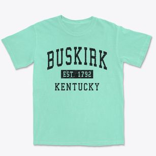 Buskirk Kentucky Classic Established Premium Heavyweight T-shirt