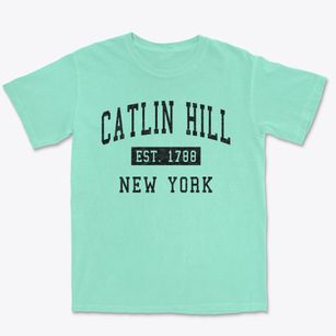 Catlin Hill New York Classic Established Premium Heavyweight T-shirt
