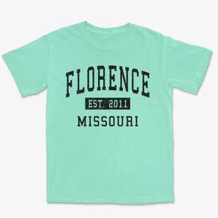 Florence Missouri Classic Established Premium Heavyweight T-shirt