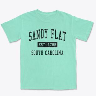 Sandy Flat South Carolina Classic Established Premium Heavyweight T-shirt