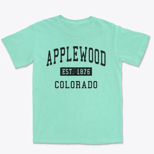Applewood Colorado Classic Established Premium Heavyweight T-shirt