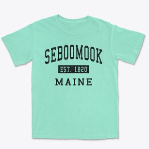 Seboomook Maine Classic Established Premium Heavyweight T-shirt