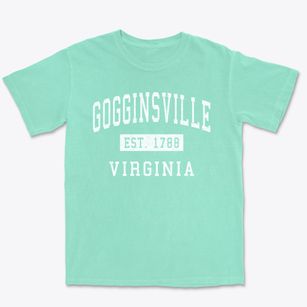 Gogginsville Virginia Classic Established Premium Heavyweight T-shirt