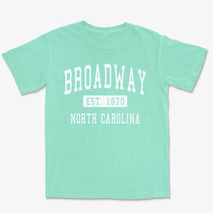 Broadway North Carolina Classic Established Premium Heavyweight T-shirt