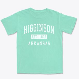 Higginson Arkansas Classic Established Premium Heavyweight T-shirt