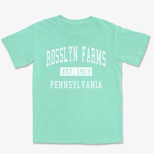 Rosslyn Farms Pennsylvania Classic Established Premium Heavyweight T-shirt