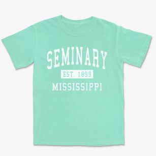 Seminary Mississippi Classic Established Premium Heavyweight T-shirt