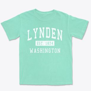 Lynden Washington Classic Established Premium Heavyweight T-shirt