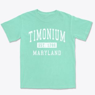 Timonium Maryland Classic Established Premium Heavyweight T-shirt