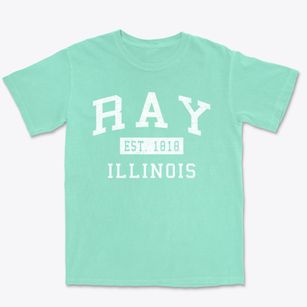 Ray Illinois Classic Established Premium Heavyweight T-shirt
