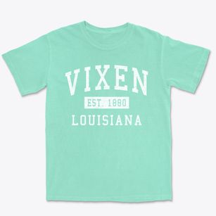 Vixen Louisiana Classic Established Premium Heavyweight T-shirt